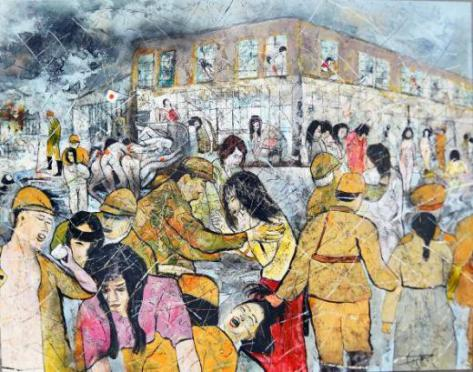 我们用一场画展实现他未了的心愿| 侵华日军南京大屠杀遇难同胞纪念馆